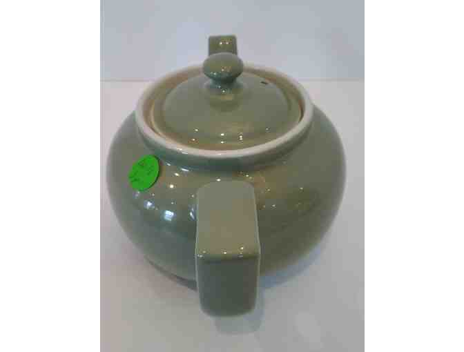 Hall China Boston Seaspray Teapot w/Lid