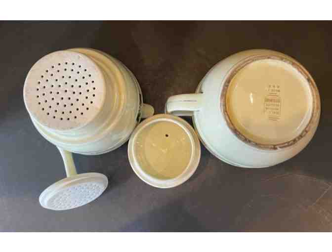 Hall China Silhouette Medallion Drip Coffee Pot Set