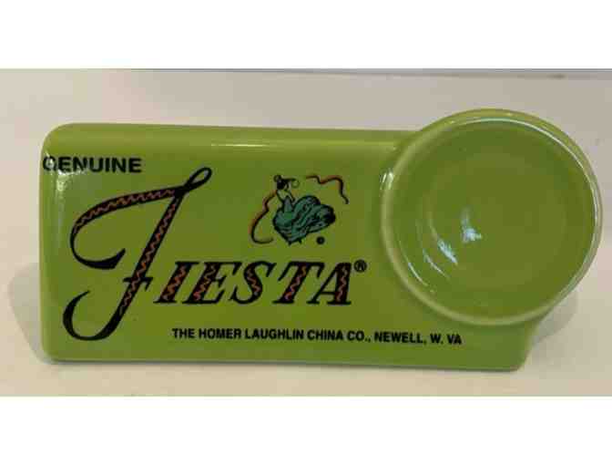 Homer Laughlin Fiesta Display Sign in Chartreuse