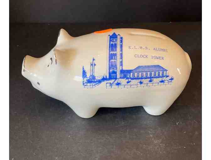 Pioneer Pottery Piggy Bank ELHS Alumni Assoc