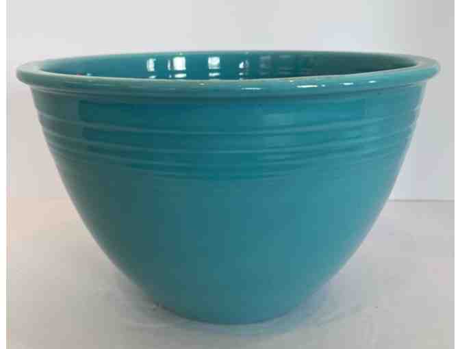 Homer Laughlin Fiesta Mixing Bowl Turquoise