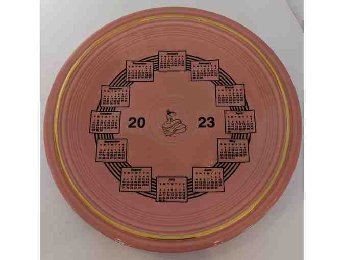 Fiesta Tableware Co 2023 Peony Calendar Plate #11 of 12