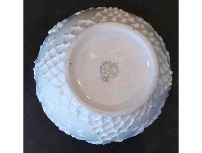 Lotus Ware by Knowles Taylor Knowles White Bowl, 5' Diameter