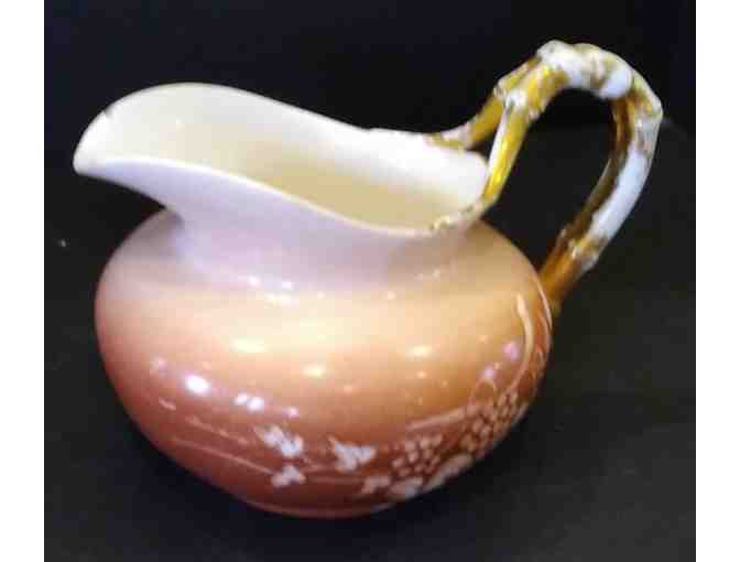 Lotus Ware by Knowles Taylor Knowles Orange Pitcher