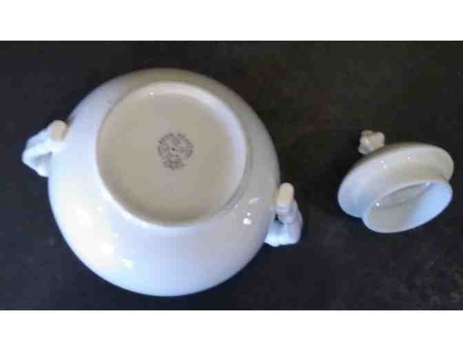 Lotus Ware by Knowles Taylor Knowles Sugar Bowl with Lid