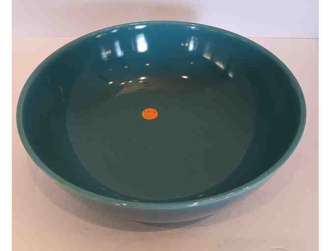 Kenilworth Salad Bowl, Turquoise, 10-1/4' Diameter x 3-1/2' Tall