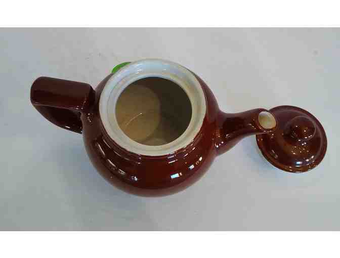 Hall China Small Brown Teapot