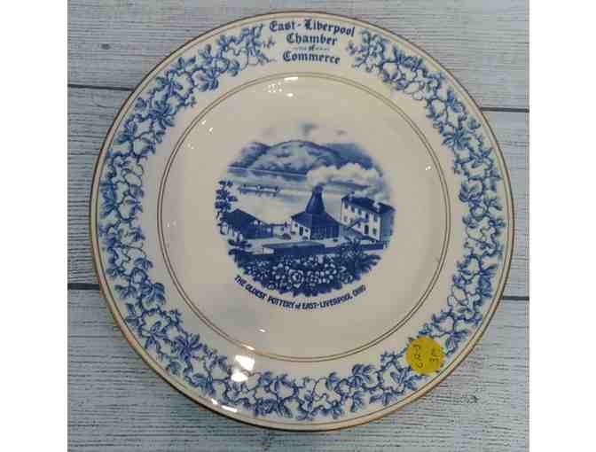 EL Chamber of Commerce Homer Laughlin Plate & IBOP Christmas Plates