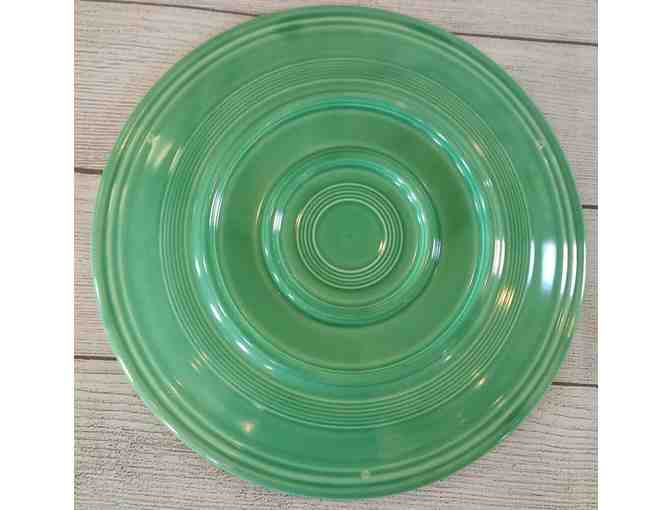 Homer Laughin Vintage Green Chop Plate