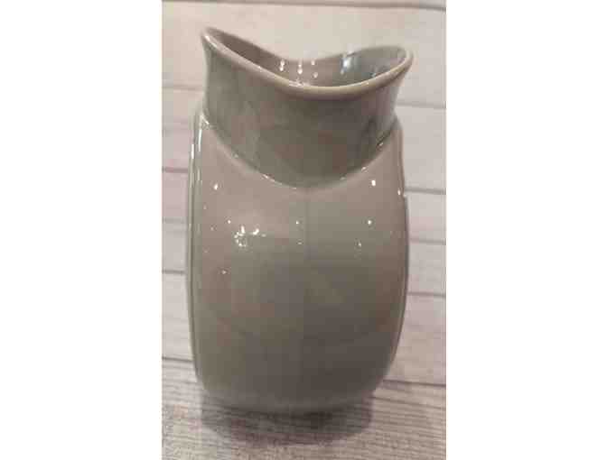 Homer Laughlin Fiesta Pearl Gray Millennium II Vase