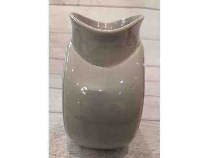Homer Laughlin Fiesta Pearl Gray Millennium II Vase