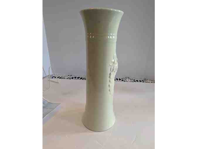 Hall China Ivory ELDS 13' Tall Vase