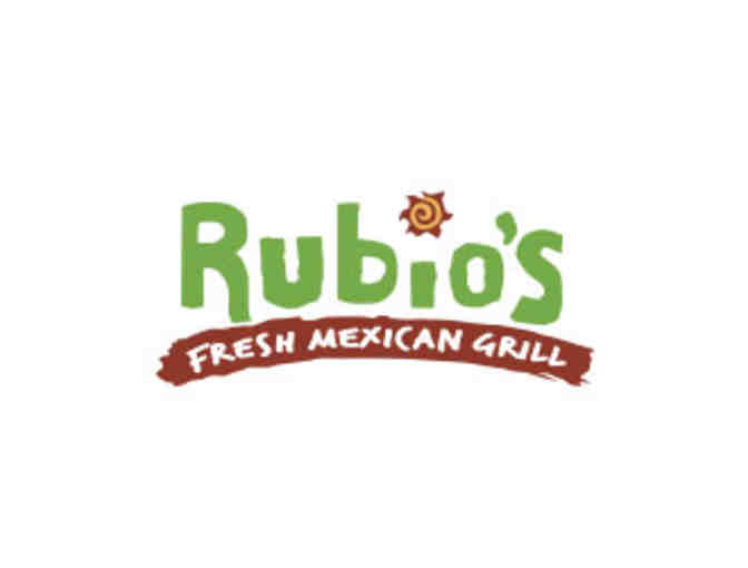 RUBIO'S $50 GIFT CERTIFICATE | MARIX TEX MEX RESTAURANTS