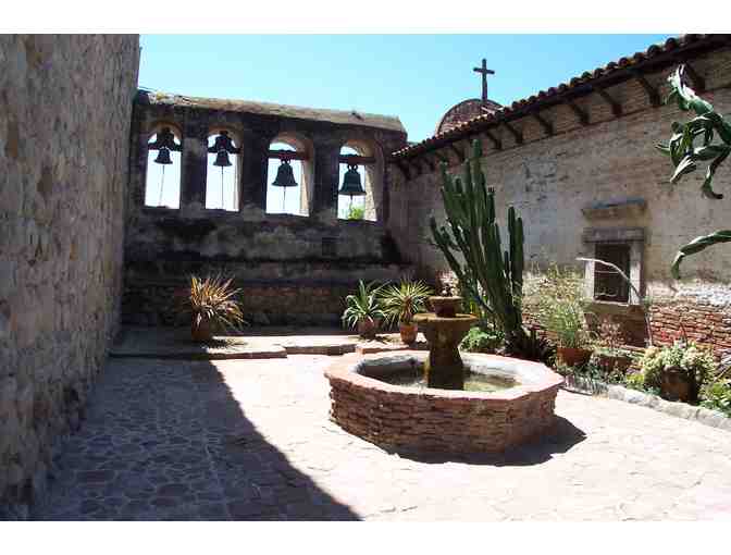 MIDWAY MUSEUM, SAN DIEGO - FOUR GUEST PASSES | MISSION SAN JUAN CAPISTRANO - FAMILY MEMBERSHIP