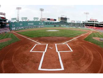 Red Sox Tickets 4 behind HOME PLATE Seats, Pre-Game VIP Tour and Parking
