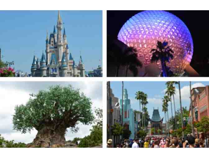 4 One-Day Park Hopper Walt Disney World Tickets
