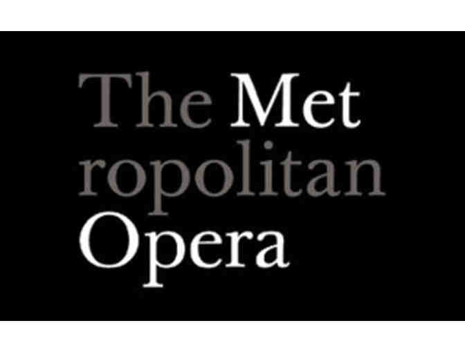Two Tickets to see La Boheme at the Met