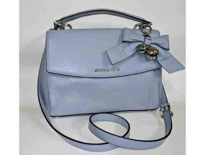Michael Kors 'Ava' small satchel in dusty blue