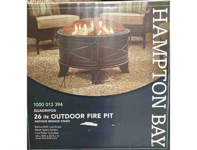 Four Adirondack Chairs, City Bonfire, Outdoor Firepit and Smores