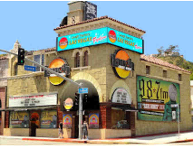 Laugh Factory. Hollywood- 4 Admission Tickets
