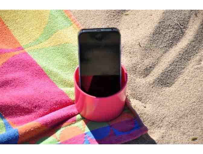 Beach Tacs Basket (Pink)