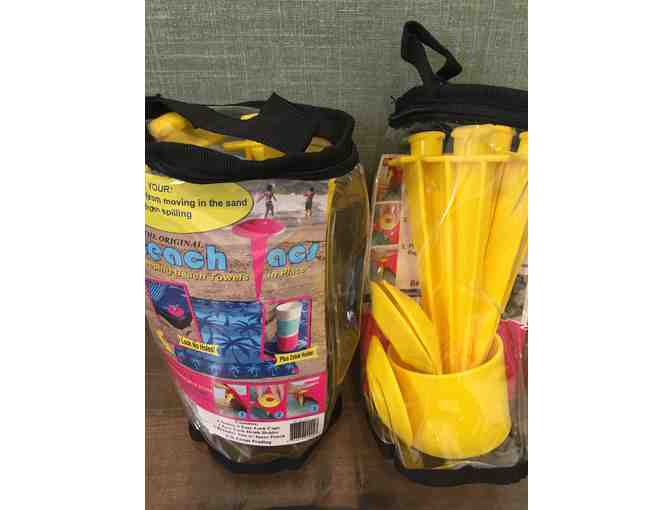 Beach Tacs Basket (Yellow)