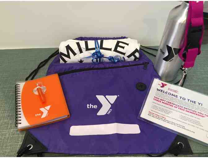 Miller Family YMCA- 3 Month MEMBERSHIP Plus Swag!