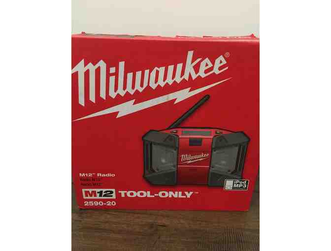 Milwaukee Drill/Driver with Impact Drill Kit PLUS Radio! Tools.