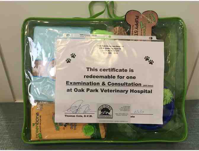 Oak Park Veterinary- Puppy Starter Kit & Exam