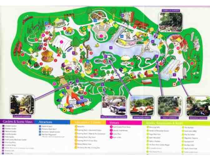 Gilroy Gardens Family Theme Park- 2 Admissions.