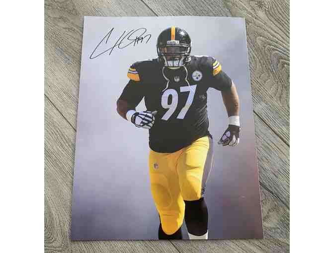 Pittsburgh Steelers- Signed Lithographed Picture of Cameron Heyward