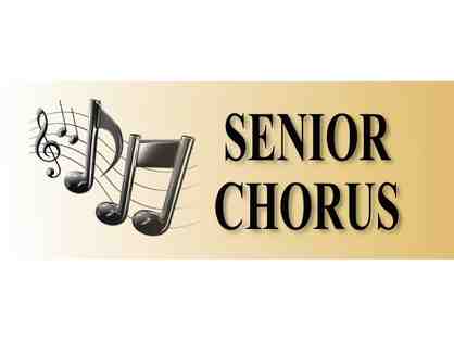 Senior Chorus- 4 front row seats on the RIGHT side to the May 15th show at 7:30pm (1 of 2)