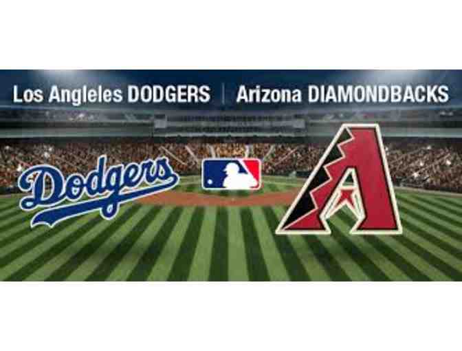 4 Dodger Tickets (vs. AZ Diamondbacks) + 2 Dodger Caps - Photo 1
