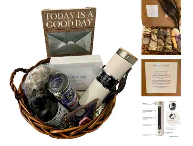 Today is a Good Day - Salt Lamp, Smudge Therapy Kit & More!