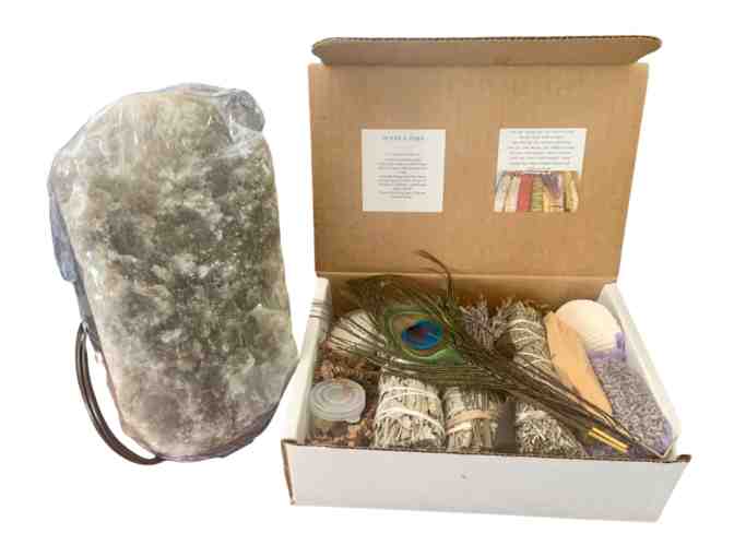 Today is a Good Day - Salt Lamp, Smudge Therapy Kit & More!