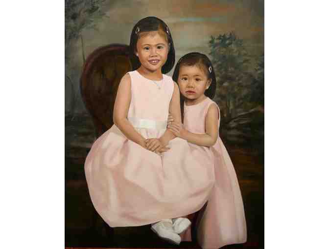 16' x 20' Custom Oil Painting Portrait