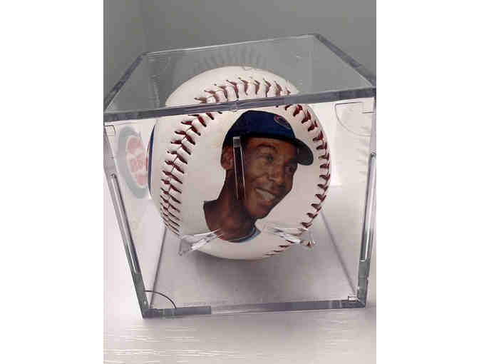 Ernie Banks Chicago Cubs Autographed Baseball