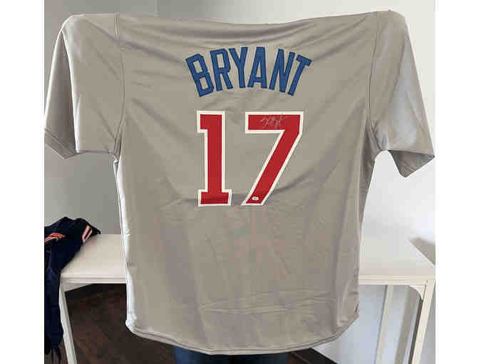 Kris Bryant Chicago Cubs Autographed Baseball Jersey