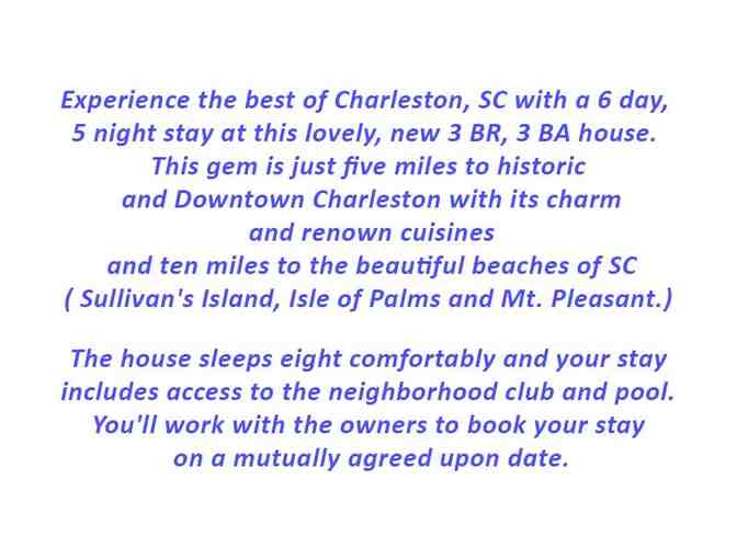 Charleston, SC Getaway