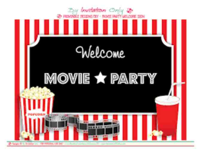 3rd Grade: Movie Party with Mrs. Verga