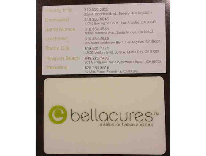 Bellacures-Manicure & Pedicure $45 gift card