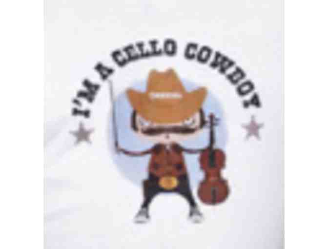 Cello Cowboy Gift Set #1 - Small T-shirt , Tuner