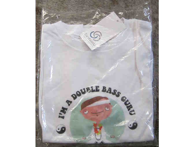 Double Bass Guru Gift Set #2 - Small T-shirt , Metronome Tuner, Stickers, Survival Guide