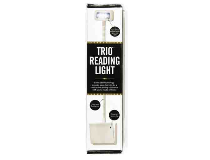 Trio Clip-On Reading Light - White