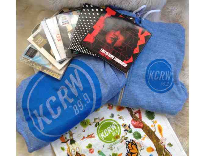 KCRW Swag & CD's