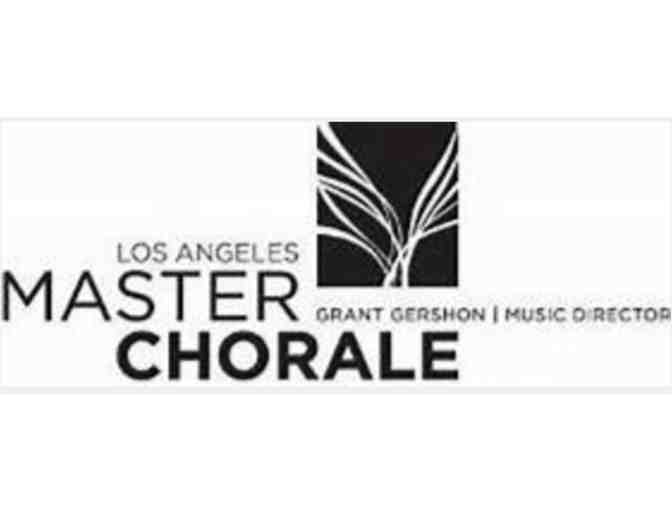 Los Angeles Master Chorale - Two (2) Front Orchestra tickets - Photo 1