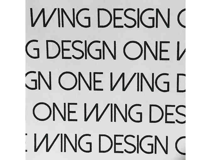 One Wing Design by Molly Lague- Blue Beaded Necklace