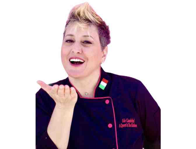 Italian Gift Basket and Signed Cookbook by Ale Gambini