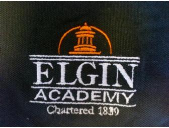 Elgin Academy Black Polo - Size Large
