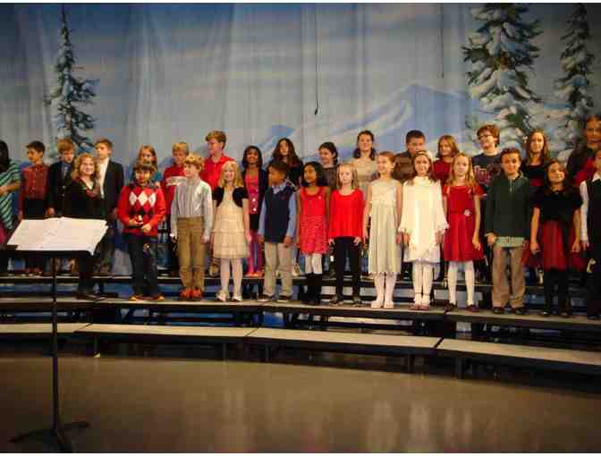 Reserved Front Row Seats for 2nd to 4th Holiday Program - December 2015